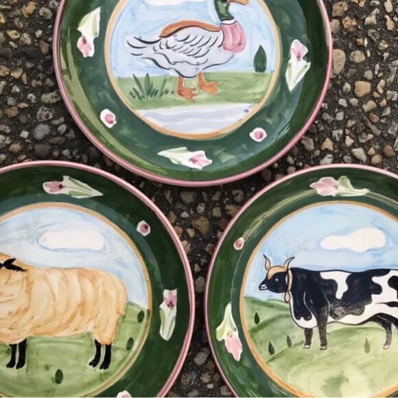 Farm animal plates  - Picture 6 of 6